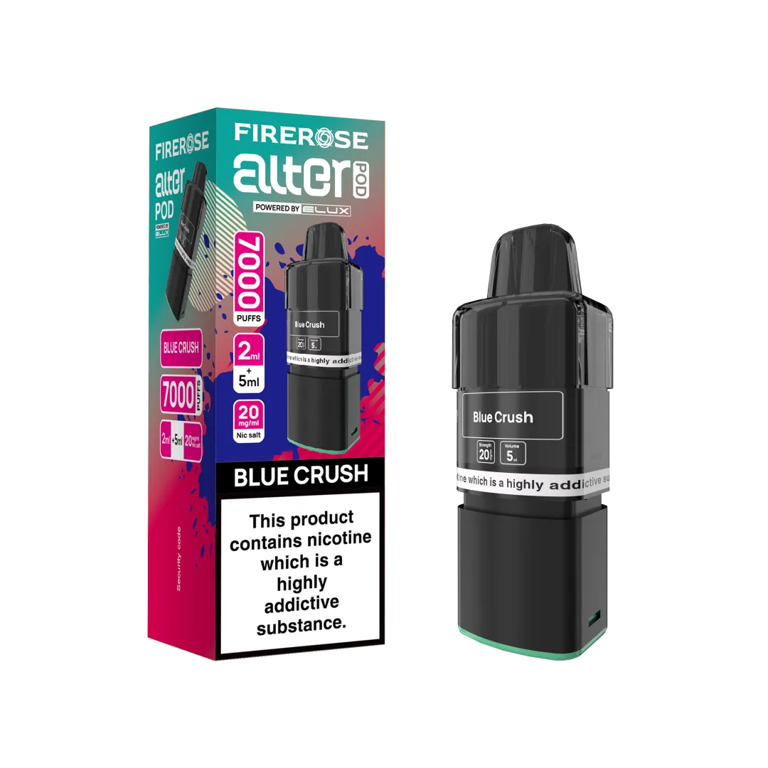 Fire Rose Alter Pods 7000 Puff (Box of 5)
