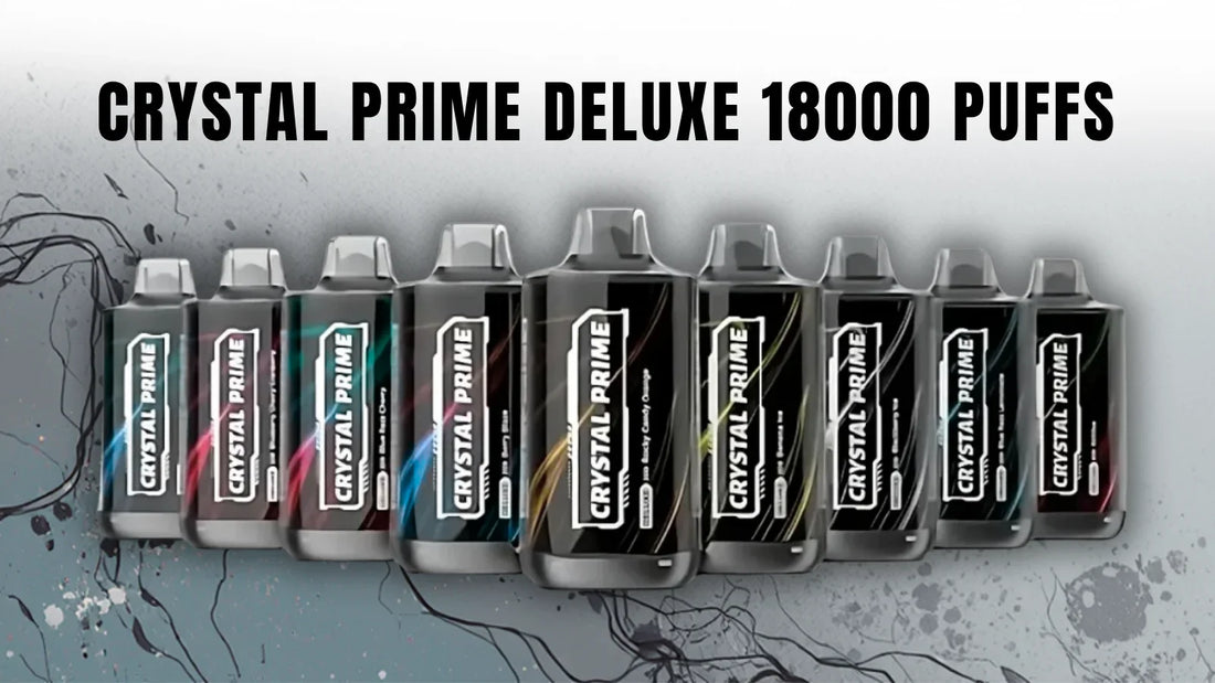 Crystal Prime Deluxe 18000 Puffs Box of 10 – High-Puff Vape UK Wholesale