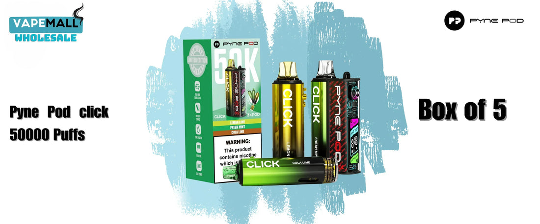 Pyne Pod Click 50000 Box of 5 | Wholesale & Bulk Buy in UK