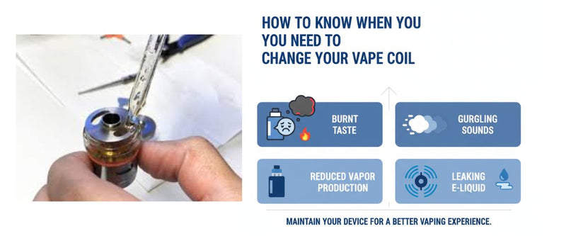 How to Know When You Need to Change Your Vape Coil
