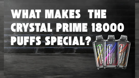Crystal Prime Deluxe 18k: Your Super-Long Vaping Adventure!