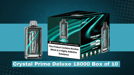Crystal Prime Deluxe 18000 Puffs Disposable Vape Price | 2025 Full Guide