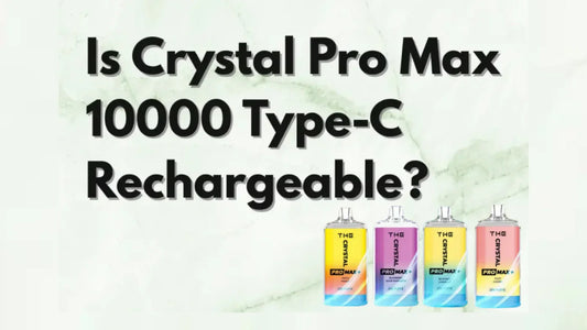 Is the Crystal Pro Max 10k Type-C Rechargeable?