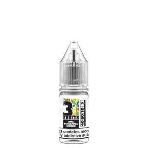 3 Fruits 10ML E-Liquid (Pack of 10)-Lime Pineapple Lychee-vapeukwholesale