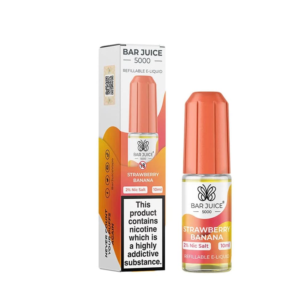 Bar-Juice-5000-Strawberry-Banana-10ml-Nic-Salt-E-liquid