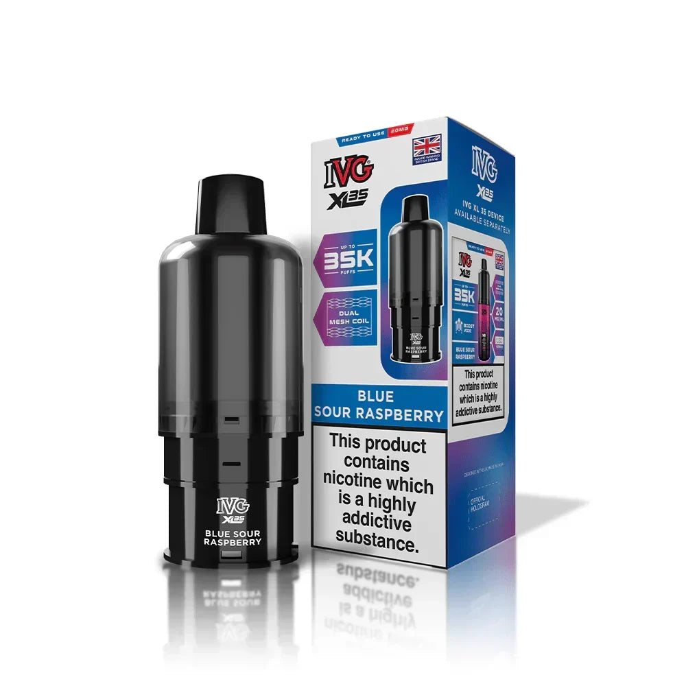 IVG XL 35K Prefilled Replacement Pods - Box of 5