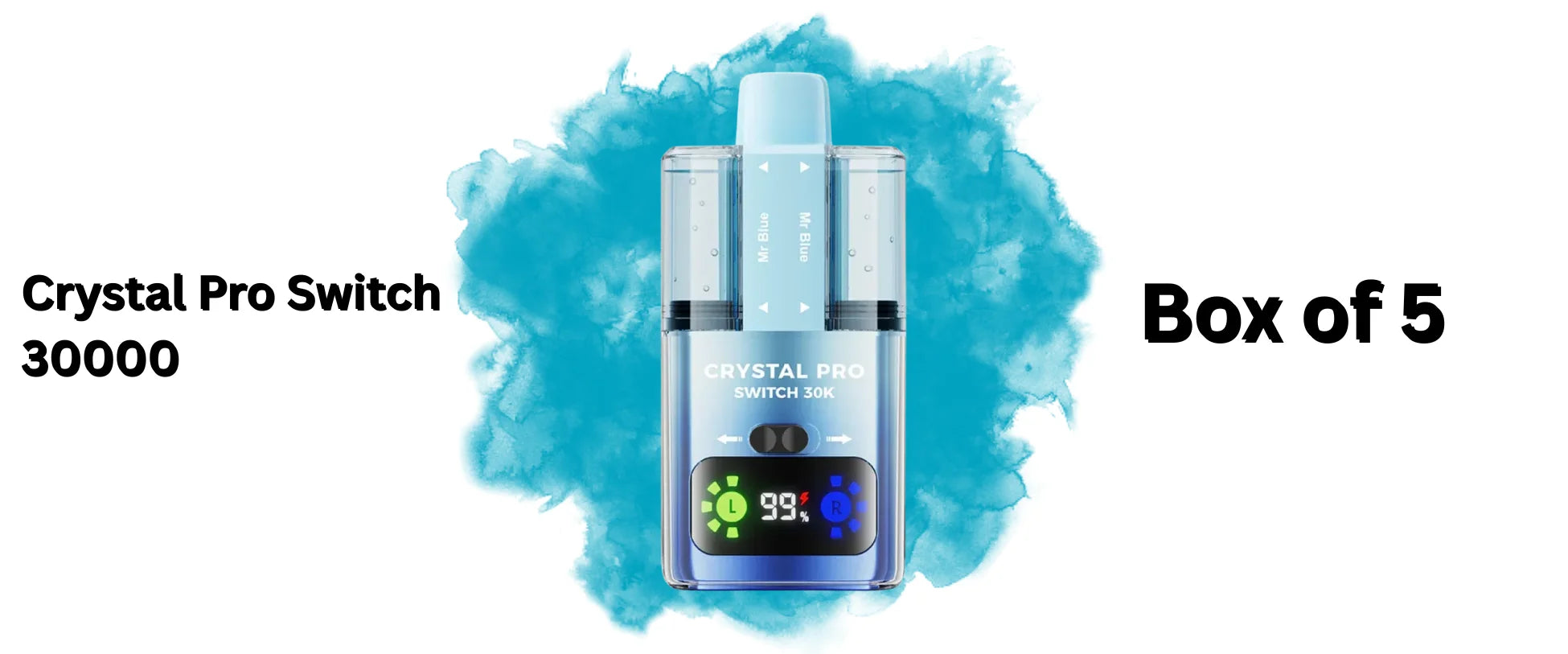 Crystal Pro Switch 30000 Box of 5