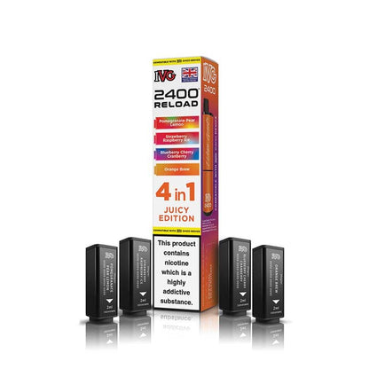 IVG 2400 Reload Prefilled Replacement Pods - Box of 5