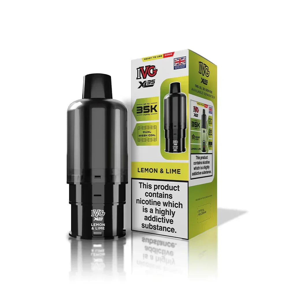 IVG XL 35K Prefilled Replacement Pods - Box of 5