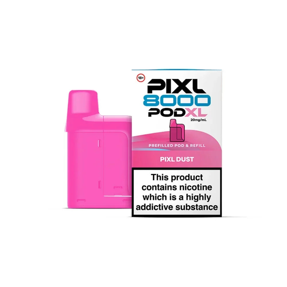 PIXL 8K Puffs Prefilled Pod Pods | Box of 5