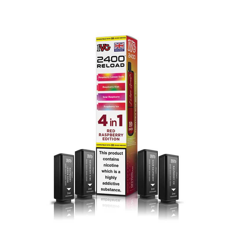 IVG 2400 Reload Prefilled Replacement Pods - Box of 5