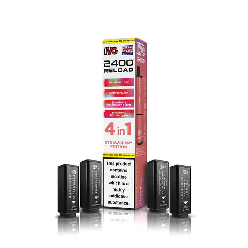 IVG 2400 Reload Prefilled Replacement Pods - Box of 5