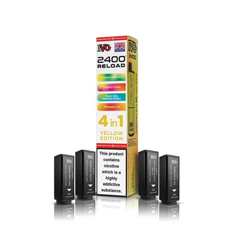 IVG 2400 Reload Prefilled Replacement Pods - Box of 5