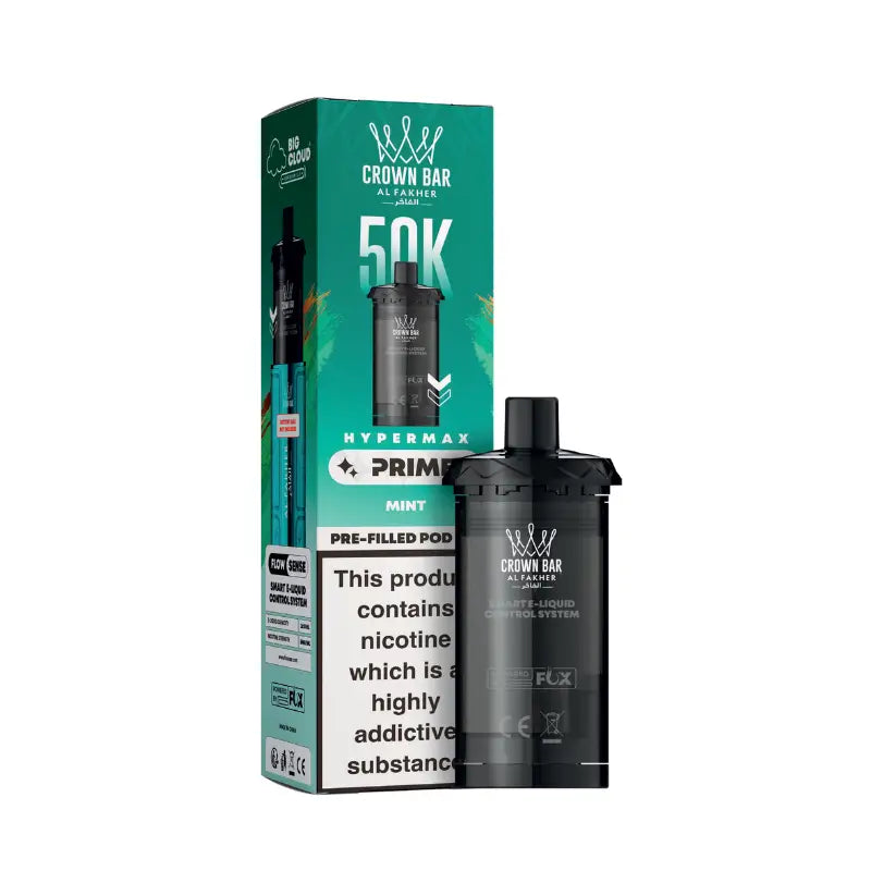 Al Fakher Hypermax Prime 50K Puffs Prefilled Pods