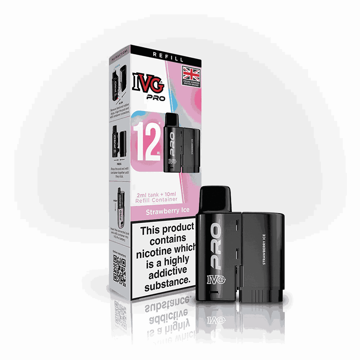 IVG Pro 12 10K Prefilled Replacement Pods - Box of 5