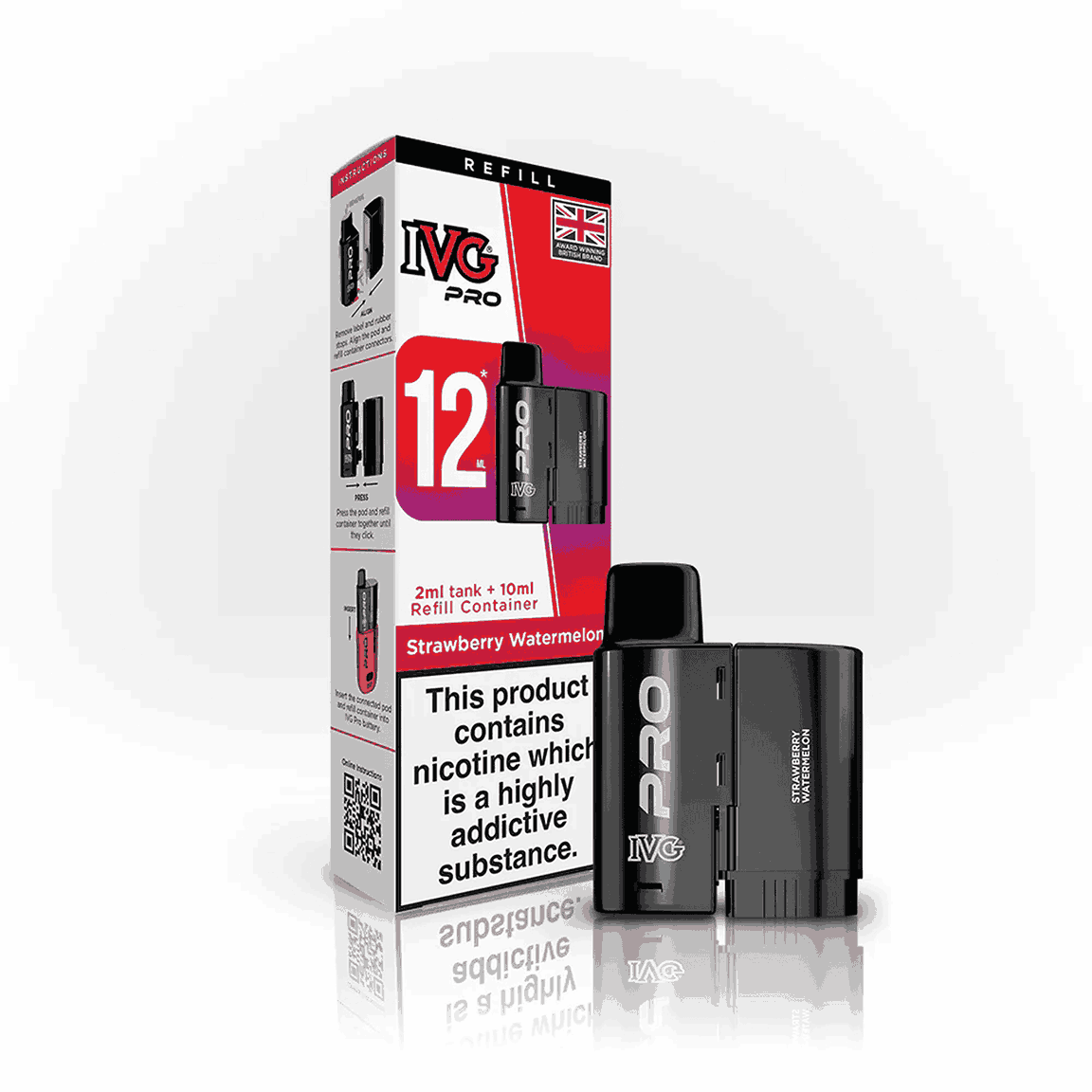 IVG Pro 12 10K Prefilled Replacement Pods - Box of 5