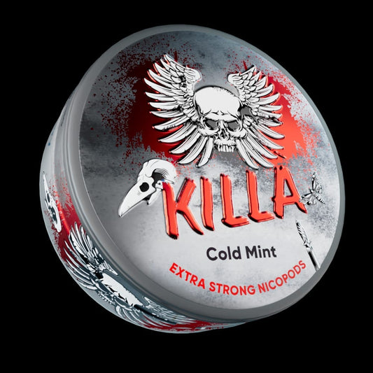 killa-nicopods-cold-mint-128mg-box-of-10