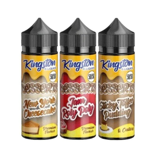kingston-50/50-desserts-100ml-e-liquids