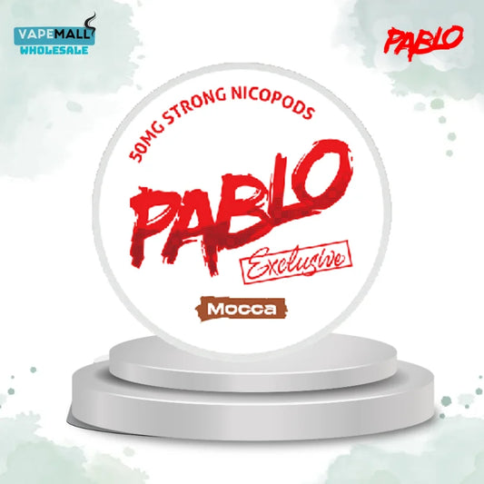 Pablo Nicopods - Mocca - 50mg - Box of 10