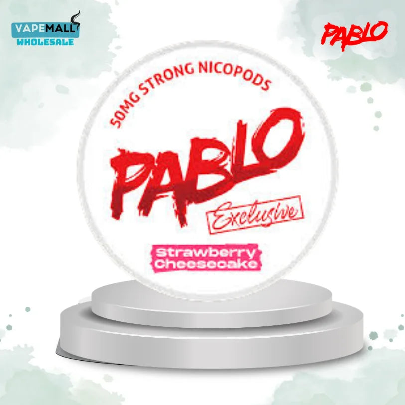 Pablo Nicopods - Strawberry Cheesecake - 50mg - Box of 10