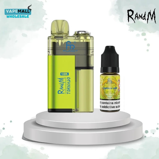 Fumot R and M Tornado 18000 Vape Kit - Box of 5
